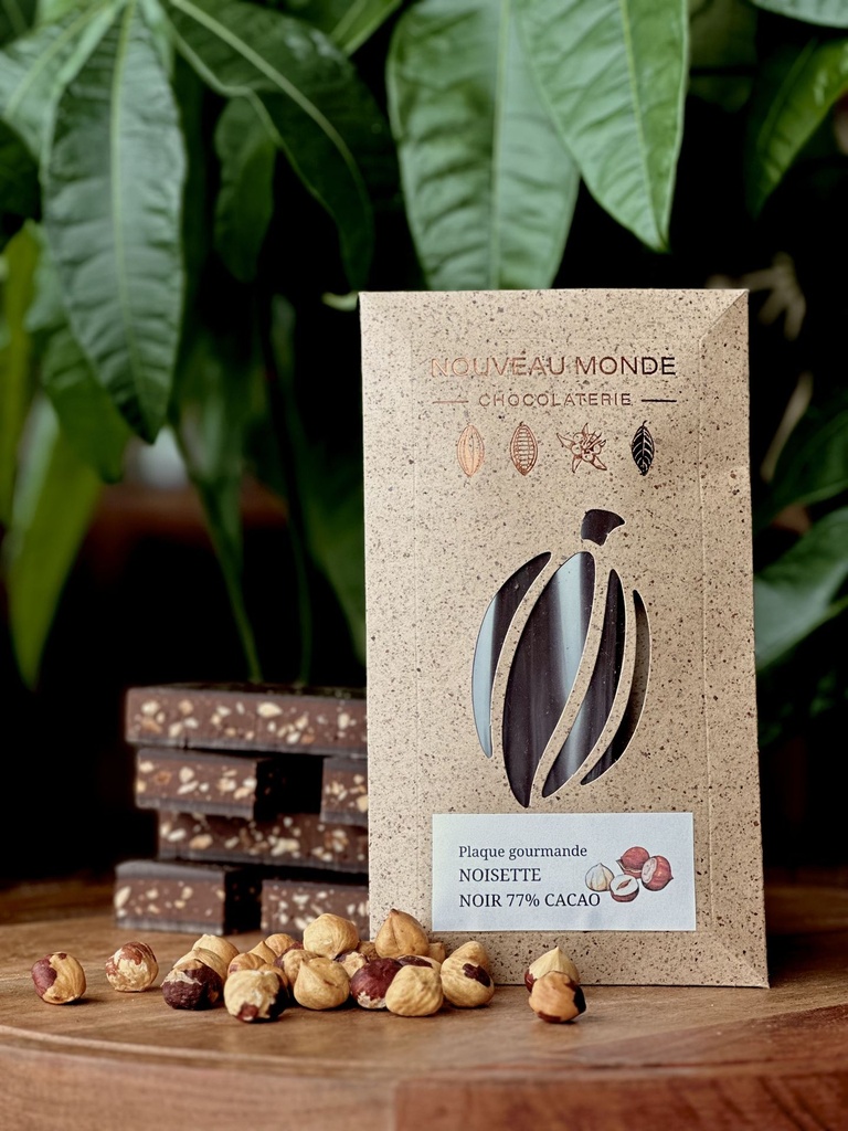 Noir & noisette - Plaque gourmande