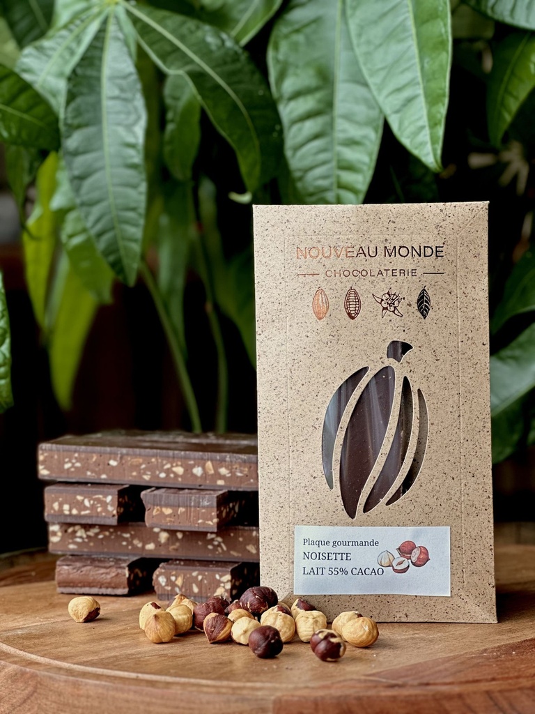 Lait & noisette - Plaque gourmande