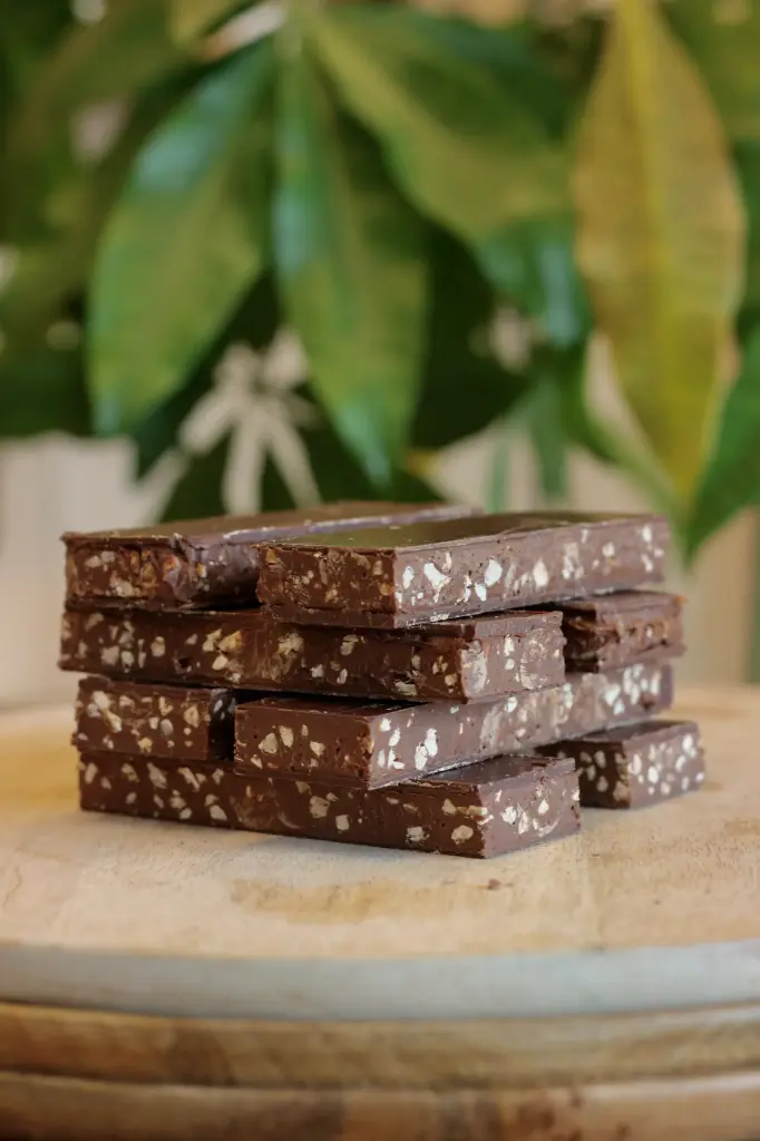 VRAC -  Noir & noisette - Plaque gourmande 200gr