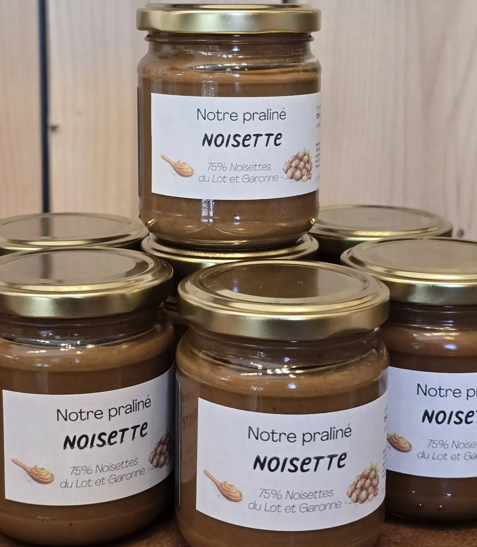 Praliné noisette pur - 200g