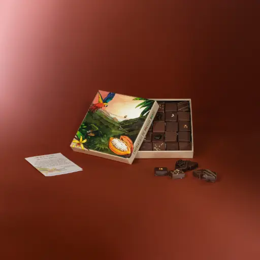 Boîte S- 150g - Enrobage NOIR - Assortiment