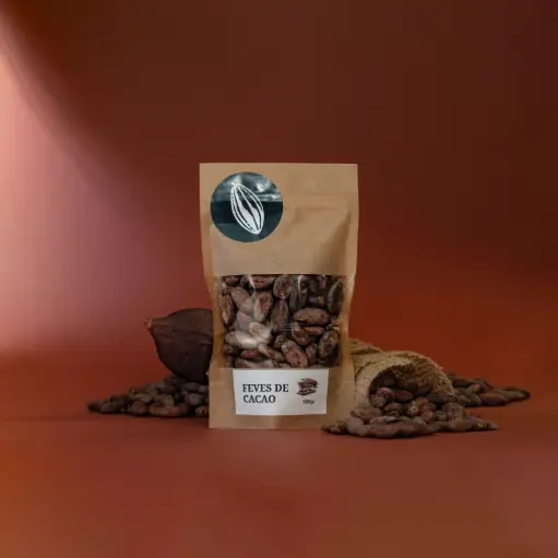 CRU fèves de cacao - Sachet 100g