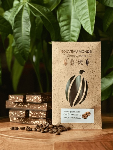 CAFÉ, NOIR & NOISETTE - PLAQUE GOURMANDE 