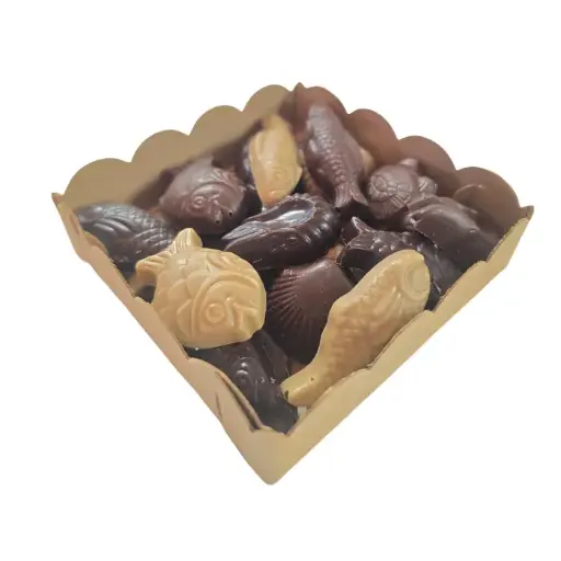 [FRIT-MIX] Retour de pêche - Boîte 100g FRITURE 3 CHOCOLATS 