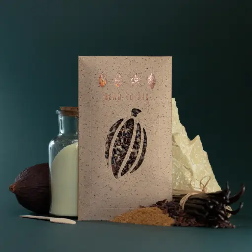 Blanc & Grué De Cacao - Tablette 70g 