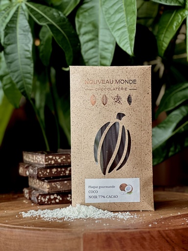 NOIR & COCO - PLAQUE GOURMANDE 