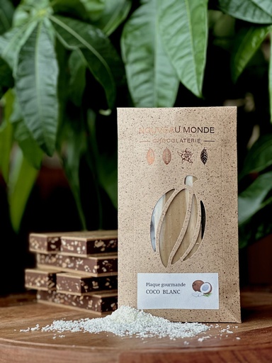 BLANC & COCO - PLAQUE GOURMANDE  